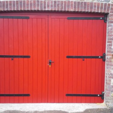 Hardwood Garage doors