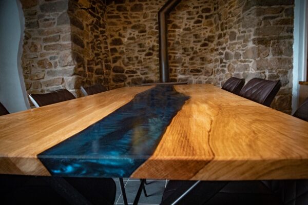 Resin River Table