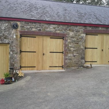 Hardwood doors