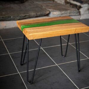 Oak River Side Tables
