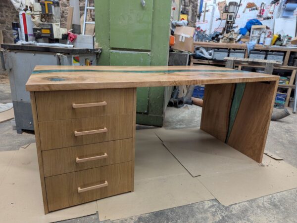 Oak river water fall Desk - Image 3