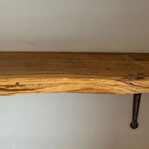 Live Edge Oak Shelves