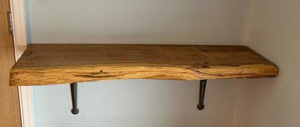 Live Edge Oak Shelves